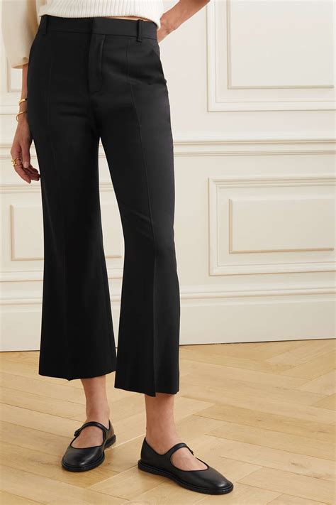 chloé wool pants